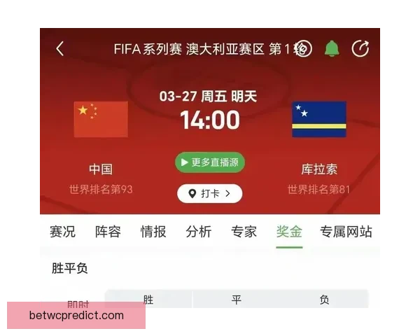 世界杯竞猜赔率大对比分析助你精准预测赛事胜负